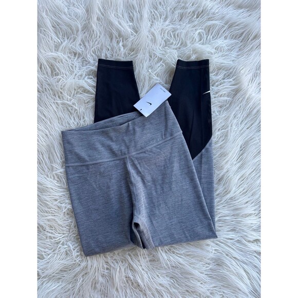 Nike One Dri-Fit Leggings Gray Size Small - Picture 2 of 11
